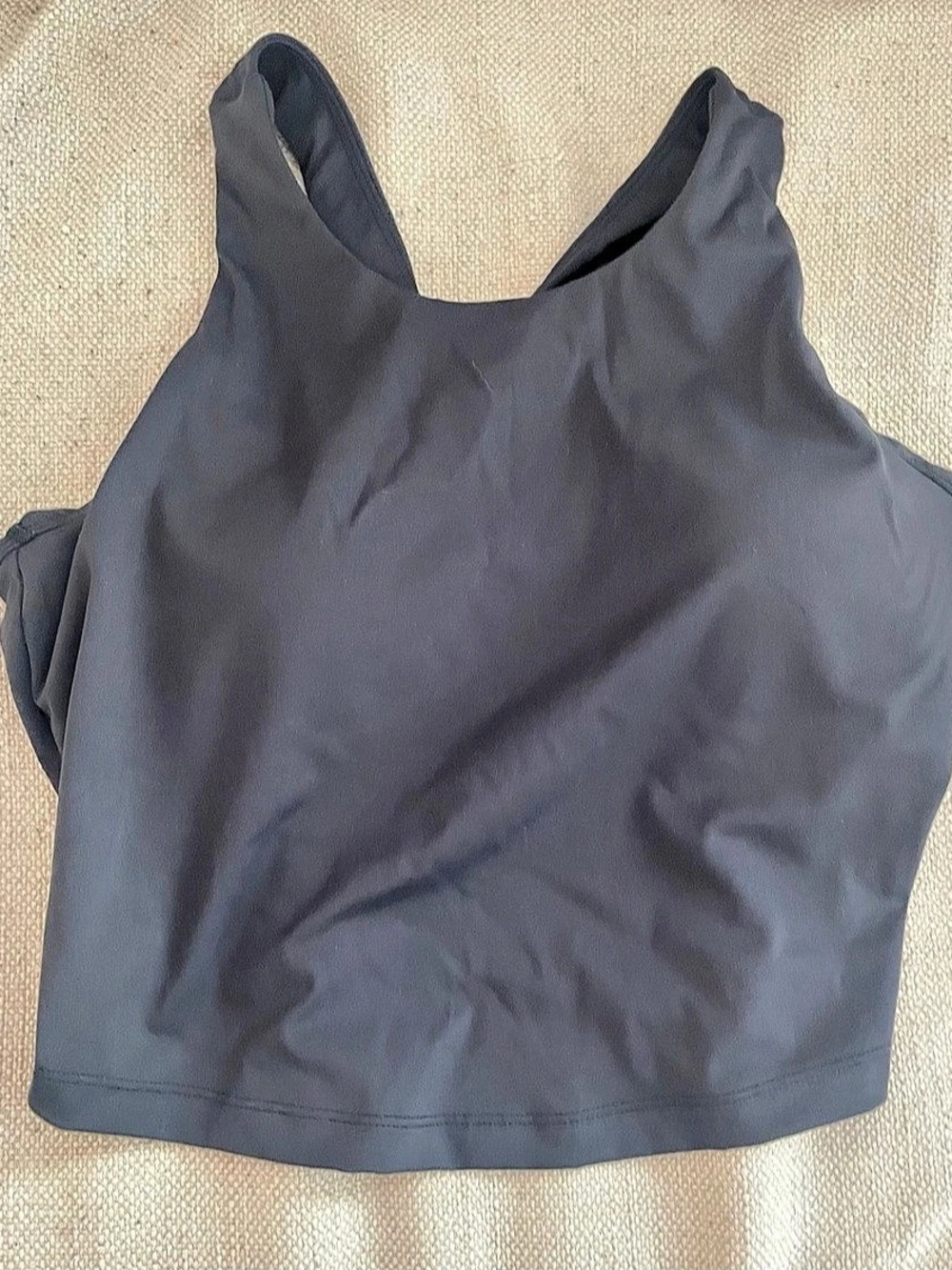 PINS PARK Women's Athletic Tank Top in Black Size Medium Like New